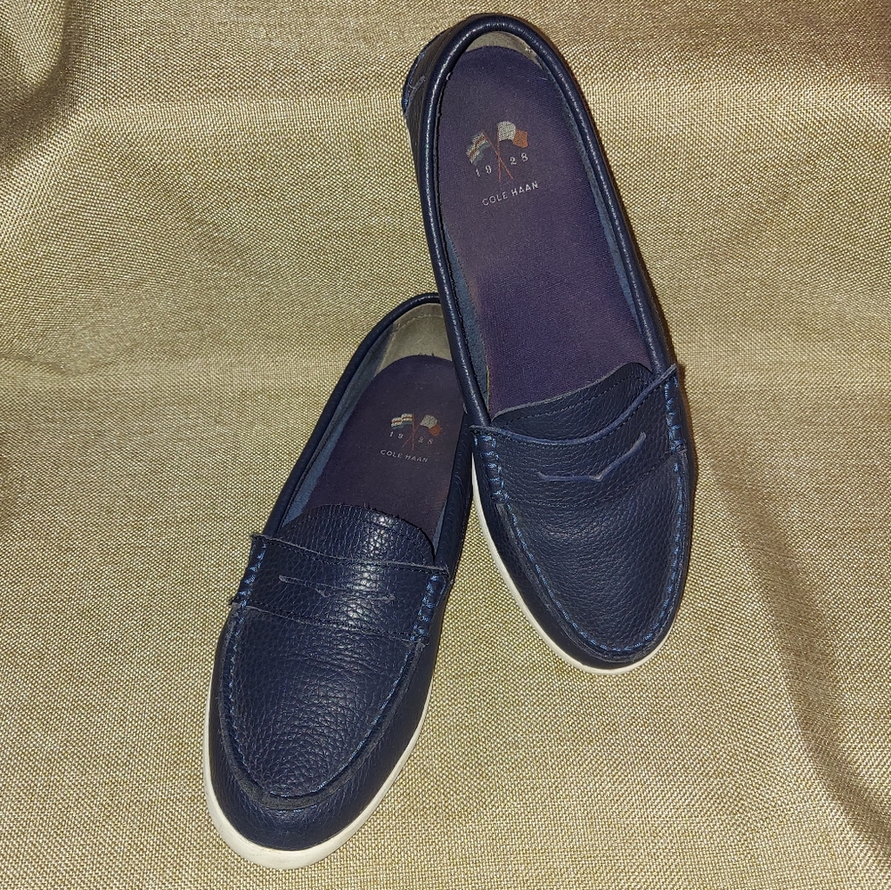 Cole Haan Leather Penny Loafers